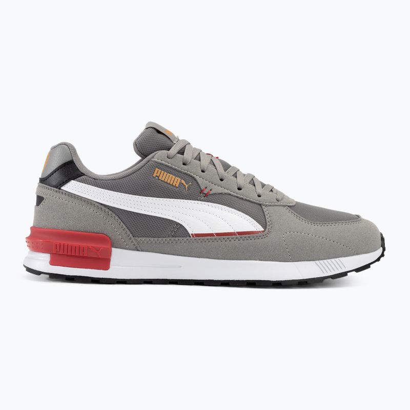 Buty PUMA Graviton stormy slate/puma white/club red/ginger tea 2