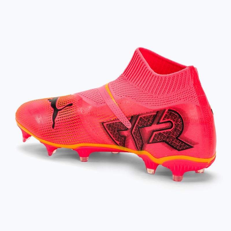 Buty piłkarskie PUMA Future 7 Match+ LL FG/AG sunset glow/puma black/sun stream 3