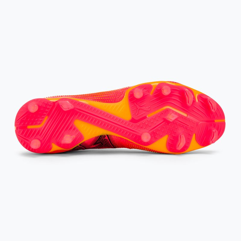 Buty piłkarskie PUMA Future 7 Match+ LL FG/AG sunset glow/puma black/sun stream 4