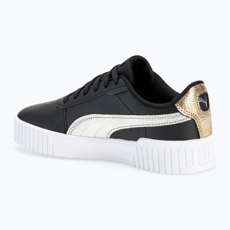 Buty damskie PUMA Carina 2.0 Metallic Shine puma black/puma silver/puma gold 3