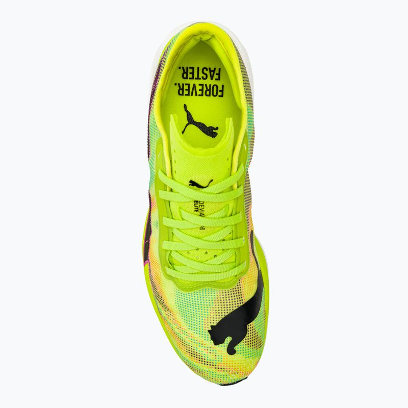 Buty do biegania męskie PUMA Deviate Nitro Elite 2 Psychedelic Rush green 5