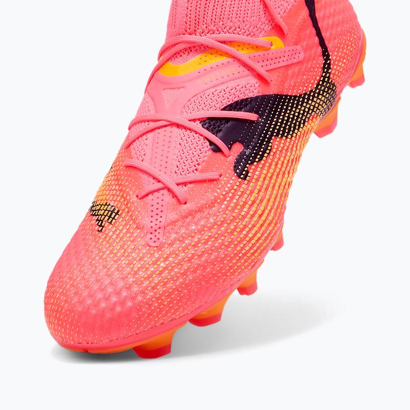 Buty piłkarskie PUMA Future 7 PRO+ FG/AG sunset glow/puma black/sun stream 12