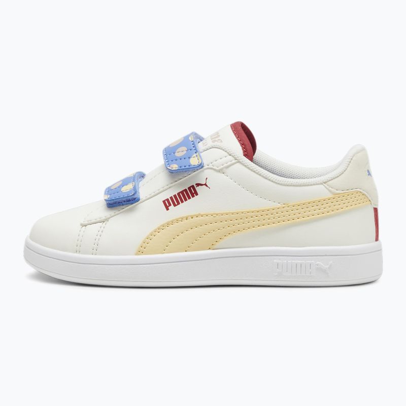 Buty dziecięce PUMA Smash 3.0 Summer Camp V PS warm white/chamomile/puma white 9