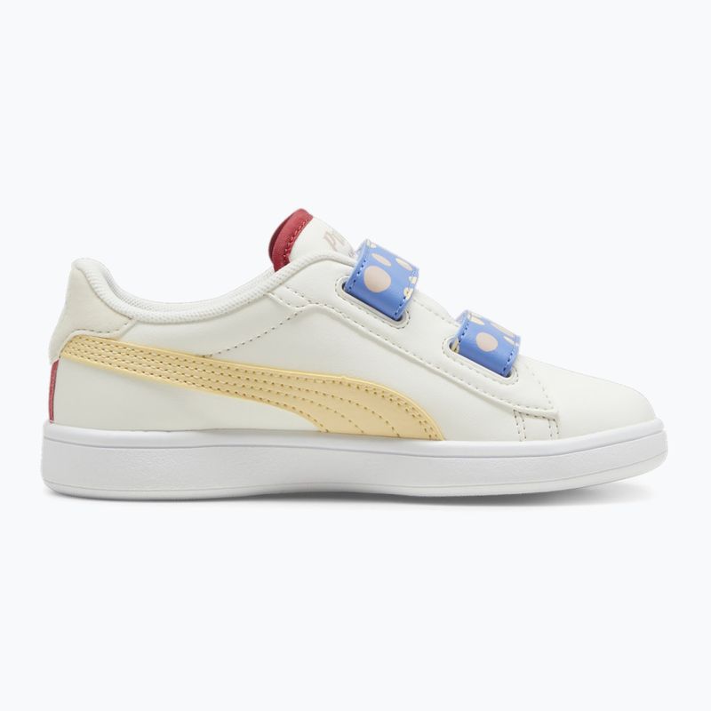 Buty dziecięce PUMA Smash 3.0 Summer Camp V PS warm white/chamomile/puma white 10