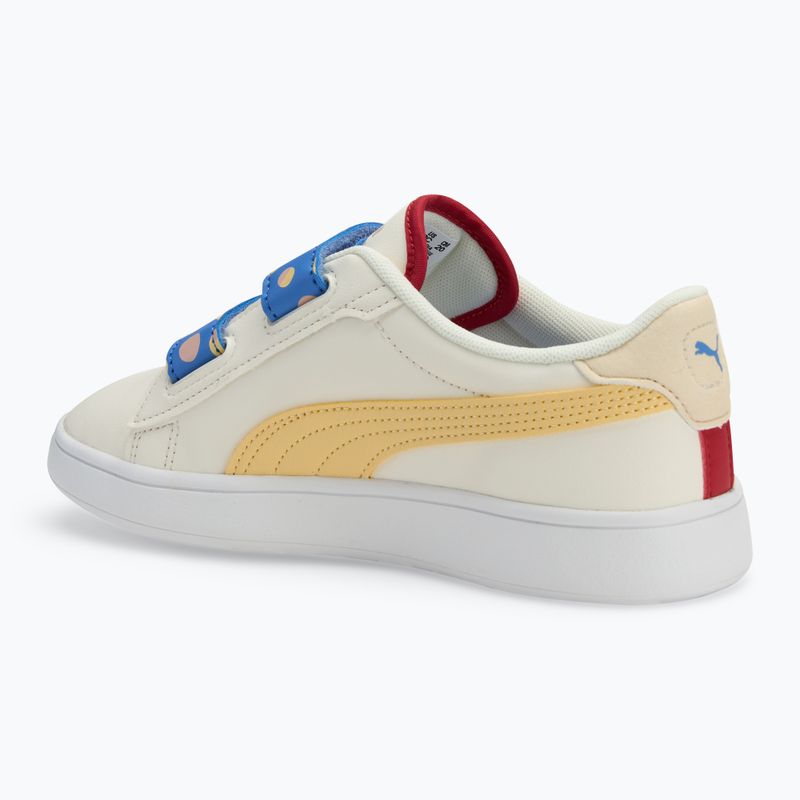 Buty dziecięce PUMA Smash 3.0 Summer Camp V PS warm white/chamomile/puma white 3