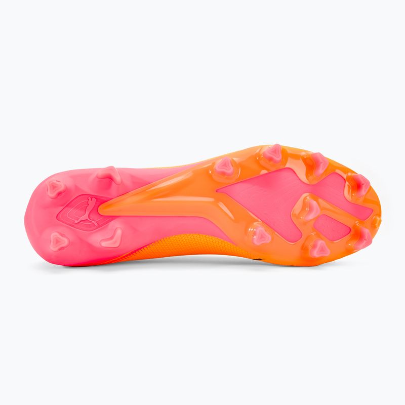 Buty piłkarskie PUMA Ultra Match FG/AG sunset glow/puma black/sun stream 4