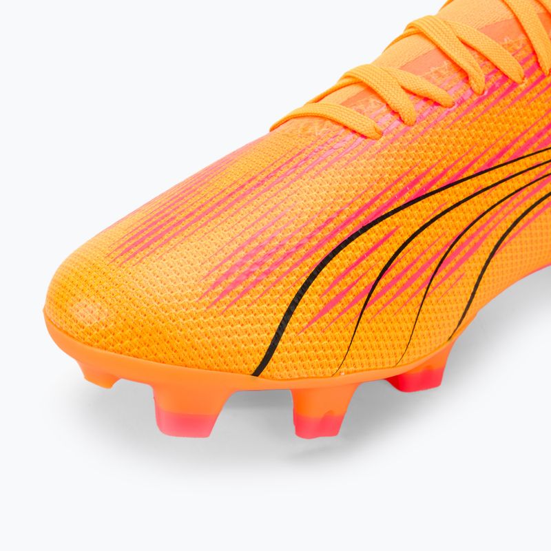 Buty piłkarskie PUMA Ultra Match FG/AG sunset glow/puma black/sun stream 7