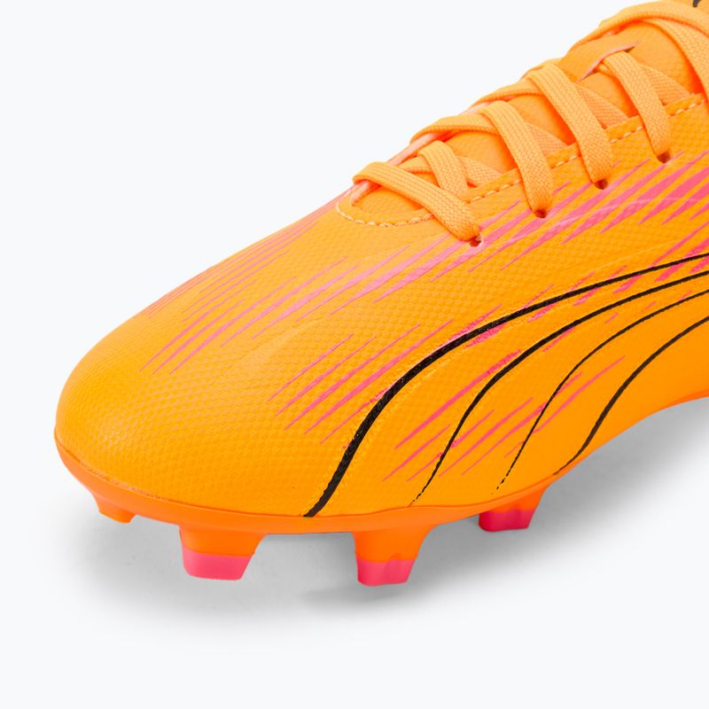 Buty piłkarskie dziecięce PUMA Ultra Play FG/AG Jr sunset glow/puma black/sun stream 7