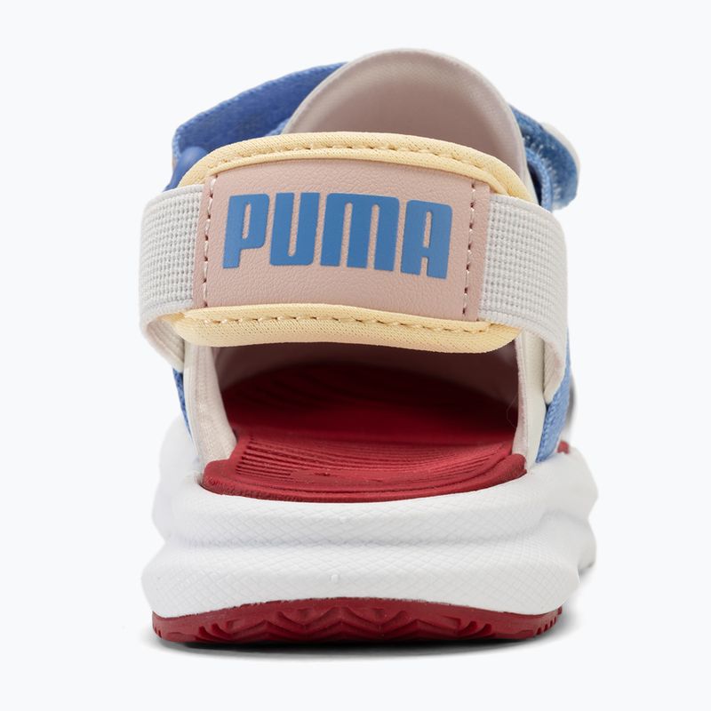 Sandały dziecięce PUMA Evolve Summer Camp AC Inf warm white/blue skies/chamomile 6