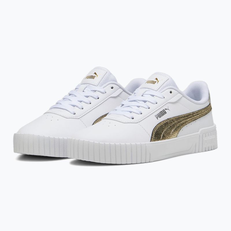 Buty damskie PUMA Carina 2.0 Metallic Shine puma white/puma gold/puma silver 8