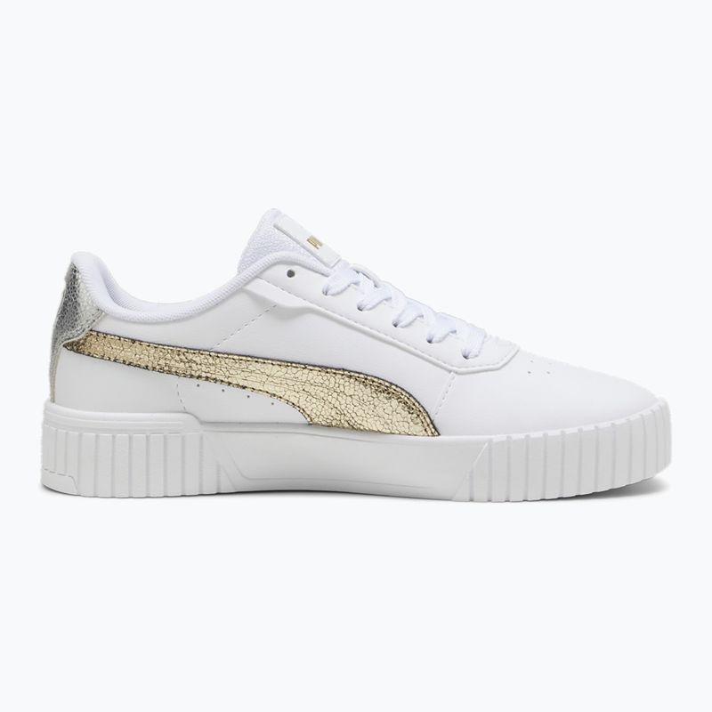 Buty damskie PUMA Carina 2.0 Metallic Shine puma white/puma gold/puma silver 10