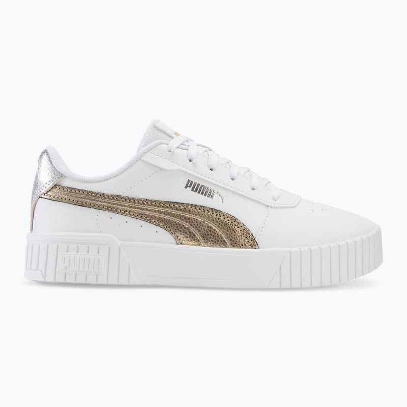 Buty damskie PUMA Carina 2.0 Metallic Shine puma white/puma gold/puma silver 2