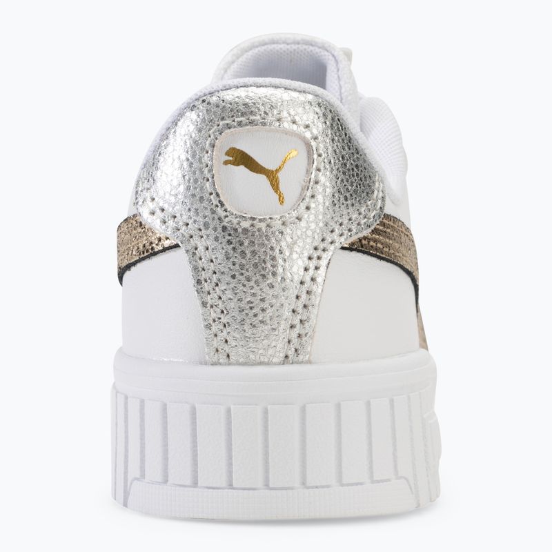 Buty damskie PUMA Carina 2.0 Metallic Shine puma white/puma gold/puma silver 6