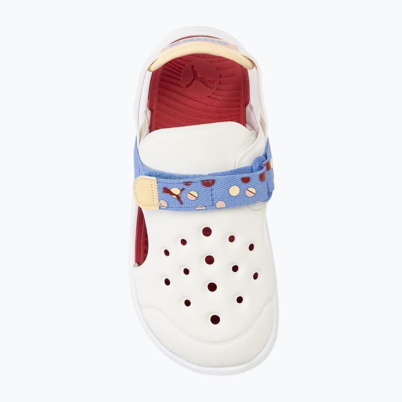 Sandały dziecięce PUMA Evolve Summer Camp AC PS warm white/blue skies/chamomile 5