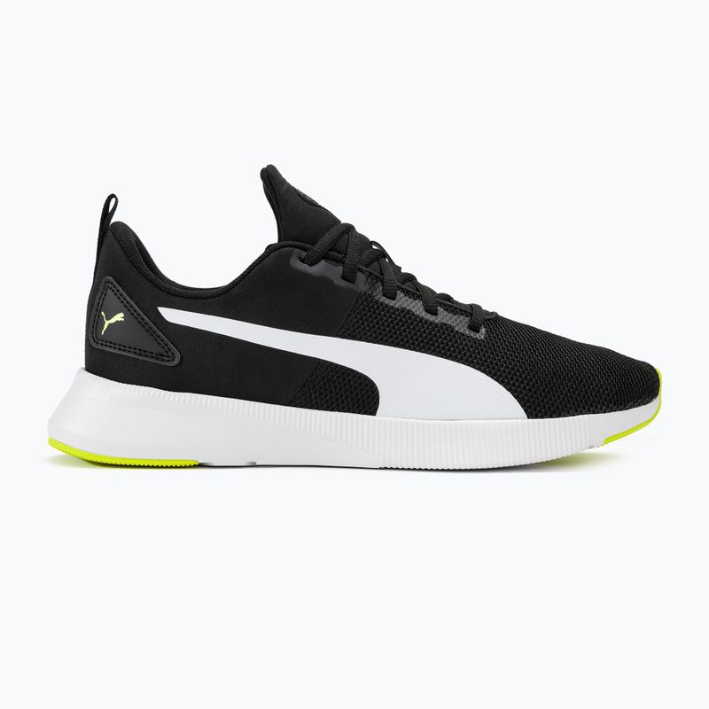 Buty PUMA Flyer Runner puma black/lime pow 2