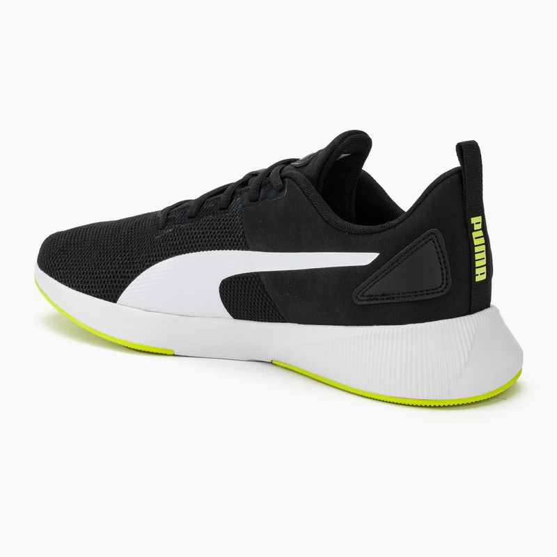 Buty PUMA Flyer Runner puma black/lime pow 3