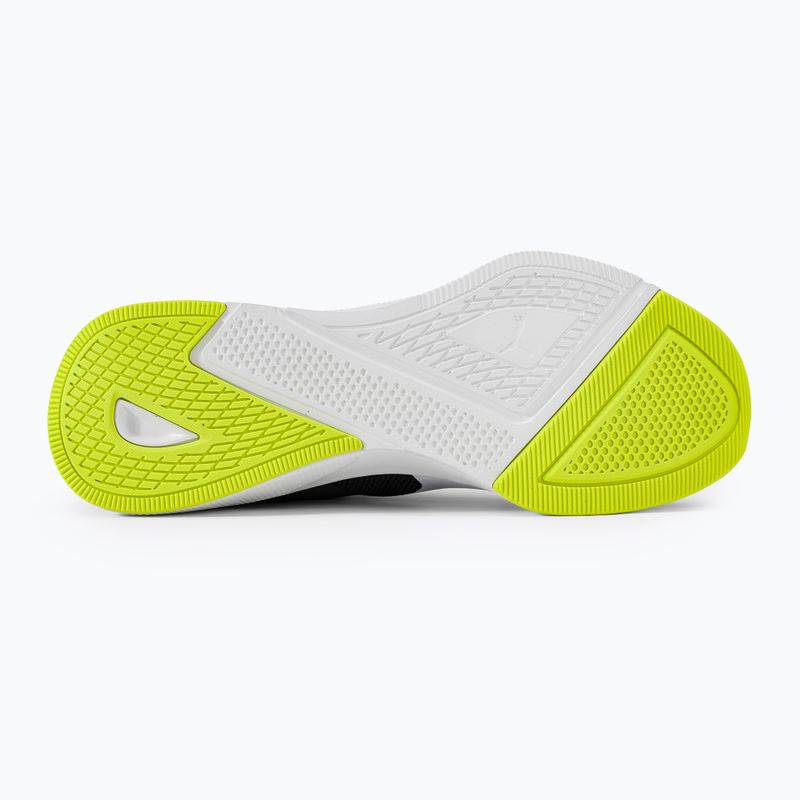 Buty PUMA Flyer Runner puma black/lime pow 4