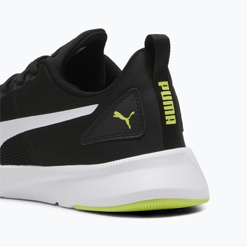 Buty PUMA Flyer Runner puma black/lime pow 8