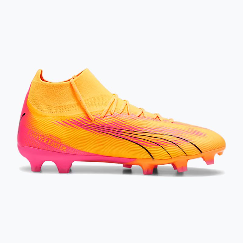 Buty piłkarskie PUMA Ultra Pro FG/AG sunset glow/puma black/sun stream 9
