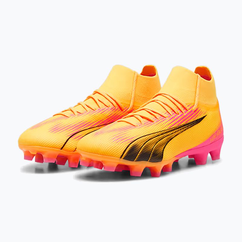 Buty piłkarskie PUMA Ultra Pro FG/AG sunset glow/puma black/sun stream 10