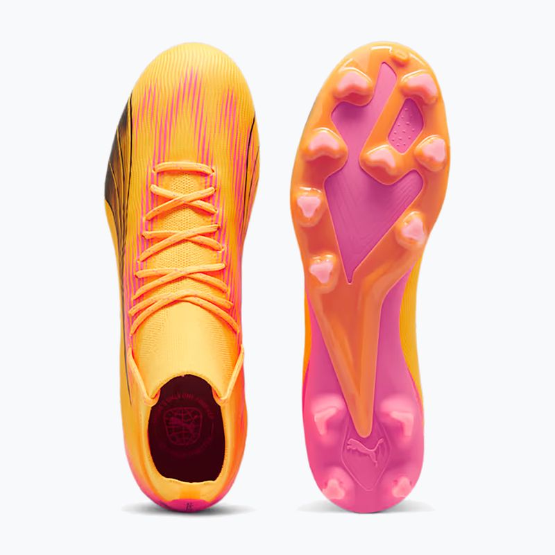 Buty piłkarskie PUMA Ultra Pro FG/AG sunset glow/puma black/sun stream 11