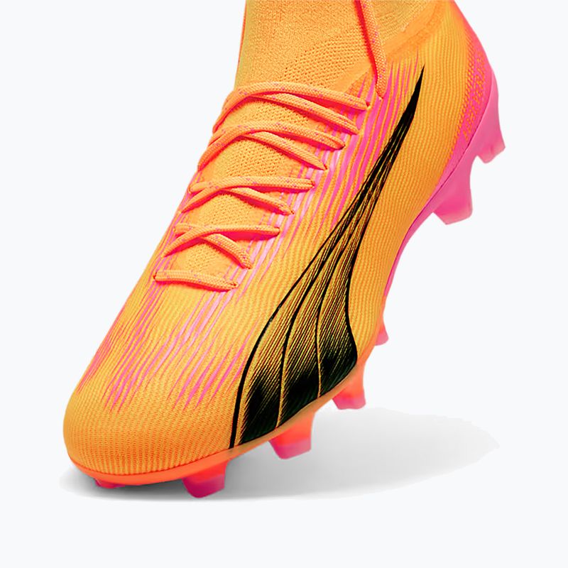 Buty piłkarskie PUMA Ultra Pro FG/AG sunset glow/puma black/sun stream 12