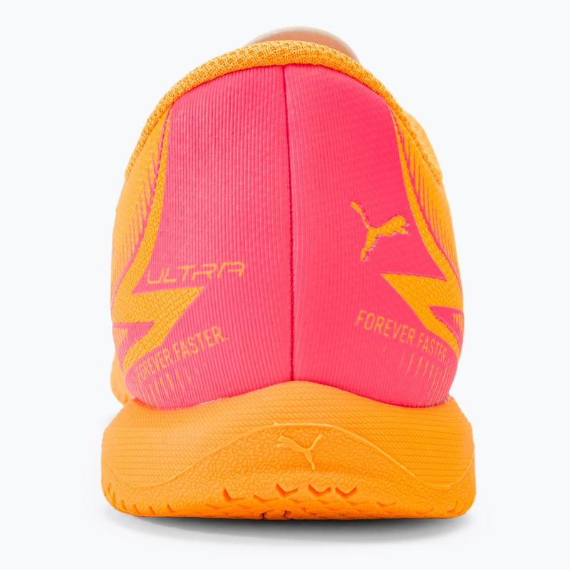 Buty piłkarskie dziecięce PUMA Ultra Play TT Jr sunset glow/puma black/sun stream 6