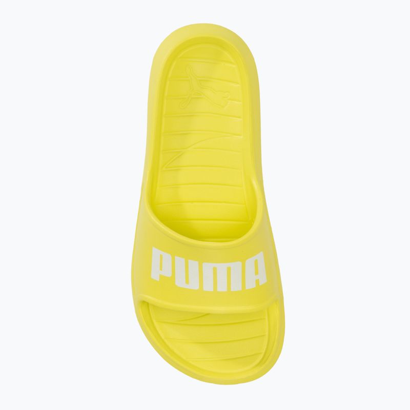 Klapki PUMA Divecat v2 Lite lime sheen/puma white 5