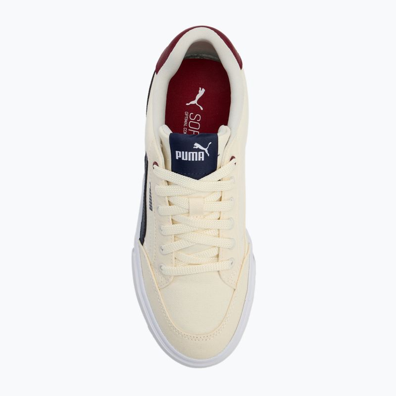 Buty PUMA Court Classic Vulc FS warm white/puma navy/sugared almond 5