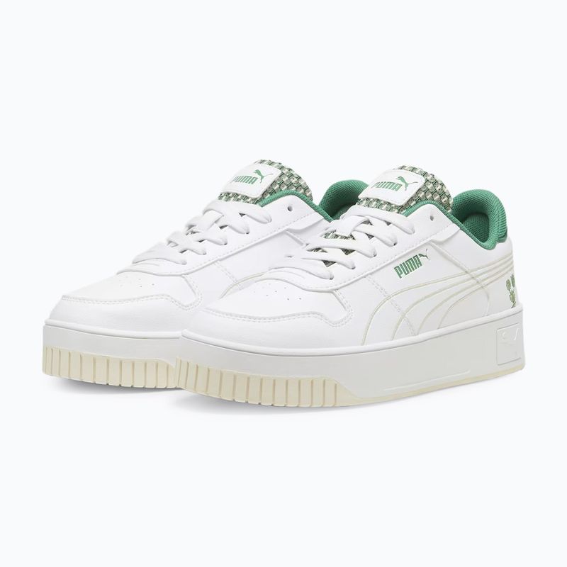 Buty damskie PUMA Carina Street Blossom puma white/sugared almond/archive green 10