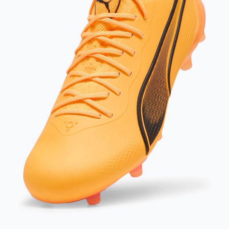 Buty piłkarskie PUMA King Ultimate Fg/Ag sun stream/puma black/sunset glow 12