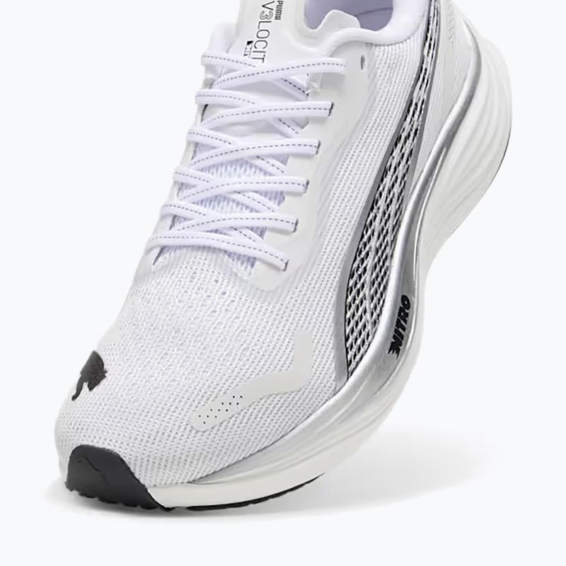 Buty do biegania męskie PUMA Velocity Nitro 3 puma white/puma silver/puma black 5