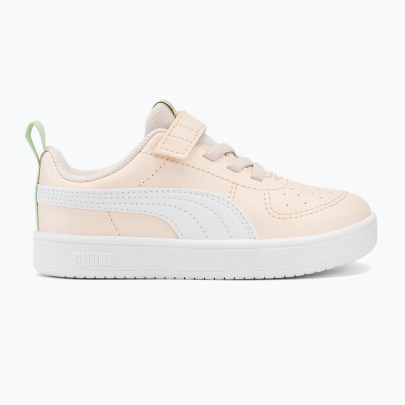 Buty dziecięce PUMA Rickie AC+ Inf rosebay/puma white/pure green 2