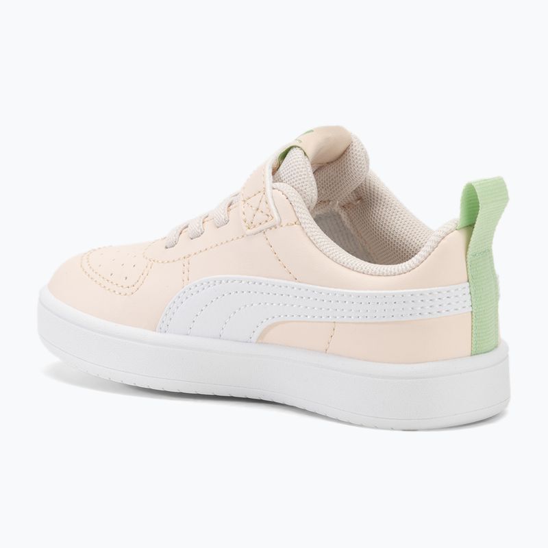 Buty dziecięce PUMA Rickie AC+ Inf rosebay/puma white/pure green 3