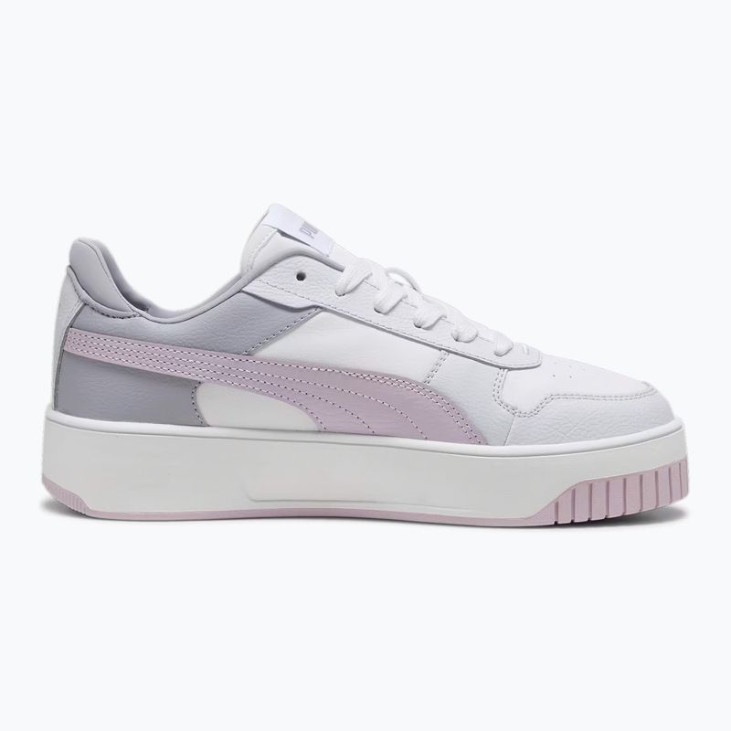 Buty damskie PUMA Carina Street puma white/grape mist/puma silver 2