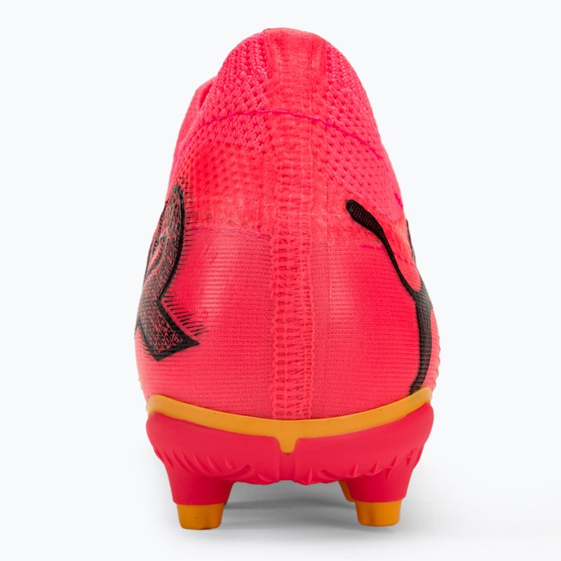 Buty piłkarskie dziecięce PUMA Future 7 Match FG/AG Jr  sunset glow/puma black/sun stream 6