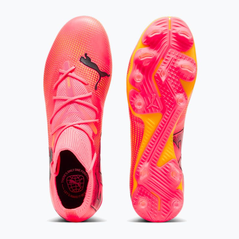 Buty piłkarskie PUMA Future 7 Match FG/AG sunset glow/puma black/sun stream 11
