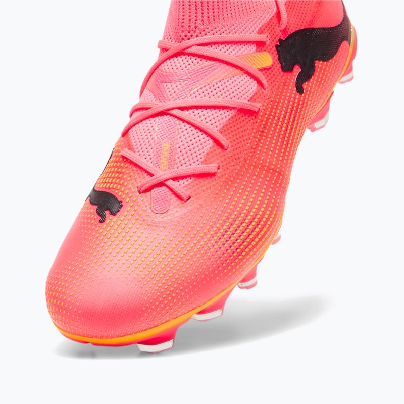 Buty piłkarskie PUMA Future 7 Match FG/AG sunset glow/puma black/sun stream 12