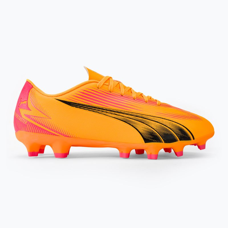 Buty piłkarskie PUMA Ultra Play FG/AG sunset glow/puma black/sun stream 2