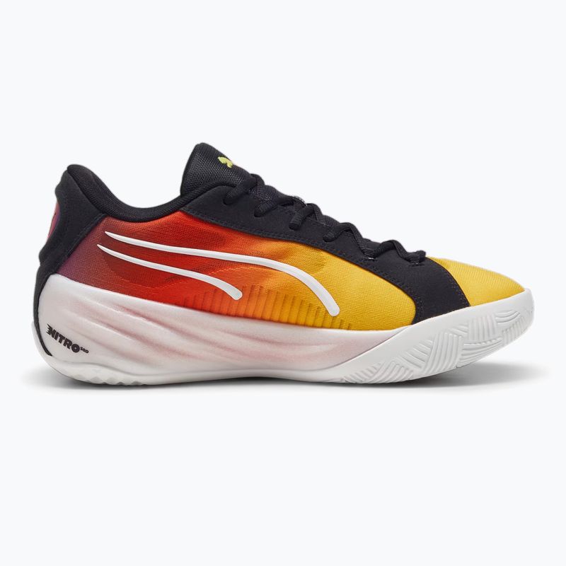 Buty do koszykówki męskie PUMA All-Pro Nitro Showtime yellow sizzle/purple glimmer 8