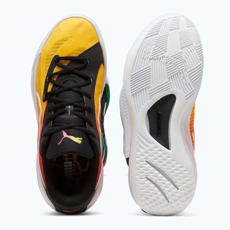 Buty do koszykówki męskie PUMA All-Pro Nitro Showtime yellow sizzle/purple glimmer 12