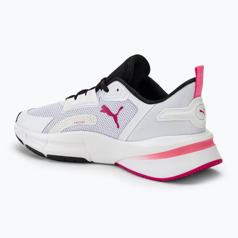 Buty treningowe damskie PUMA PWRFrame TR 3 puma white/garnet rose/fast pink 3
