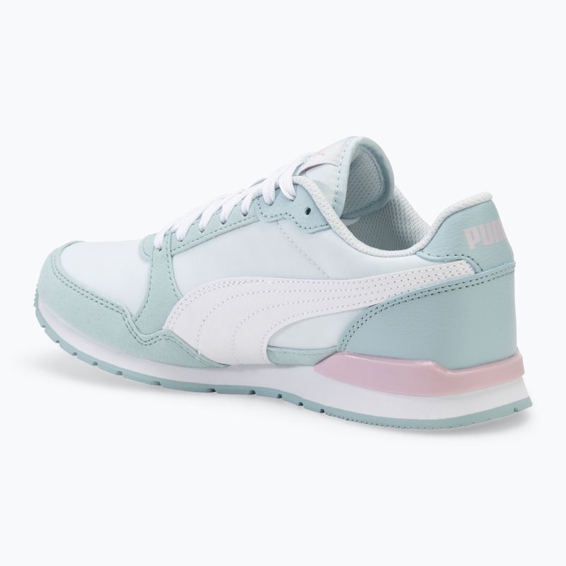 Buty PUMA ST Runner v3 NL dewdrop/puma white/turquoise surf/grape mist 3