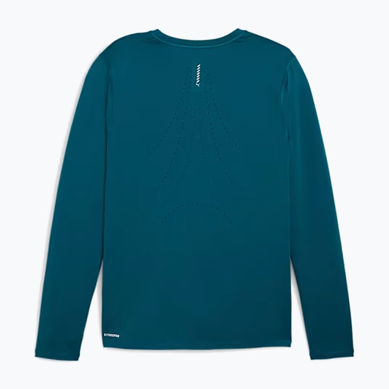 Longsleeve do biegania męski PUMA Run Cloudspun blue 2