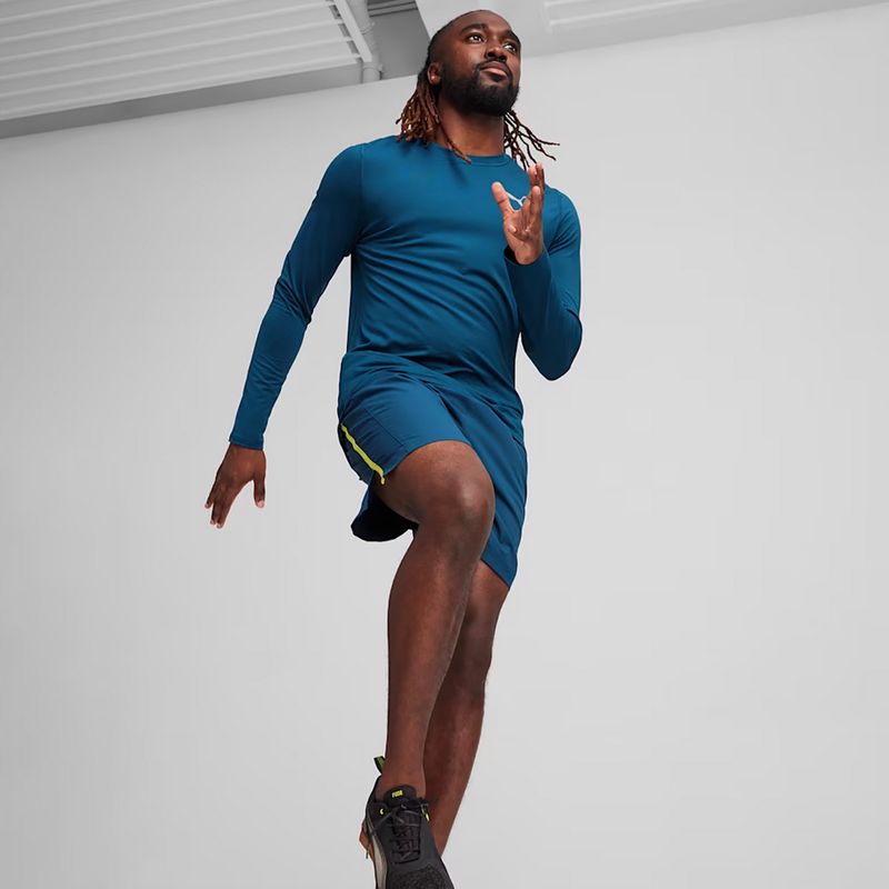 Longsleeve do biegania męski PUMA Run Cloudspun blue 4