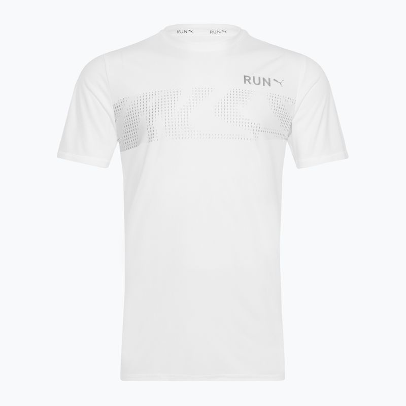 Koszulka do biegania męska PUMA Run Favorite Graphic white