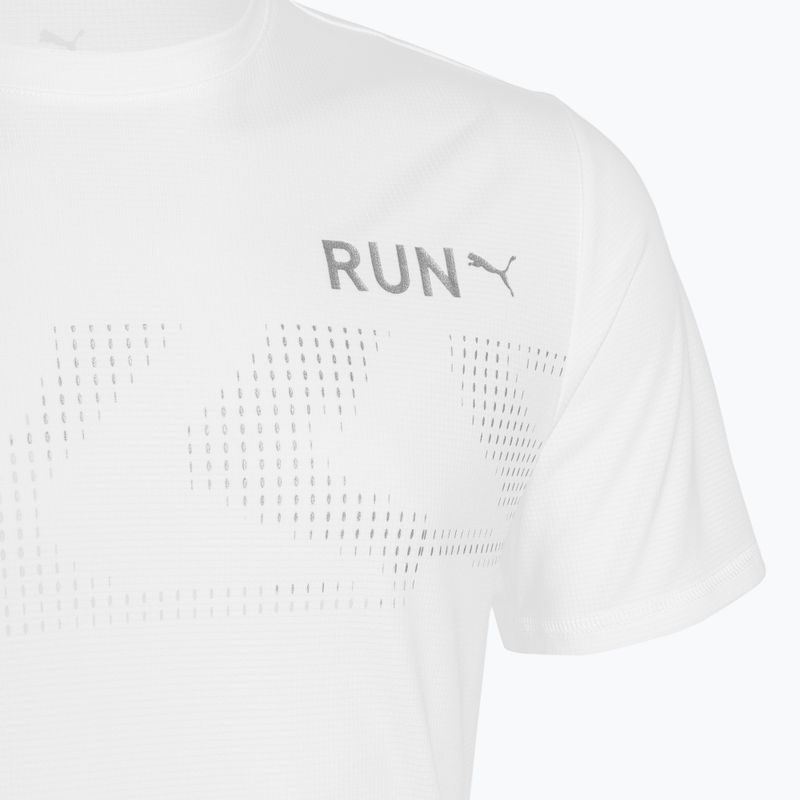 Koszulka do biegania męska PUMA Run Favorite Graphic white 3