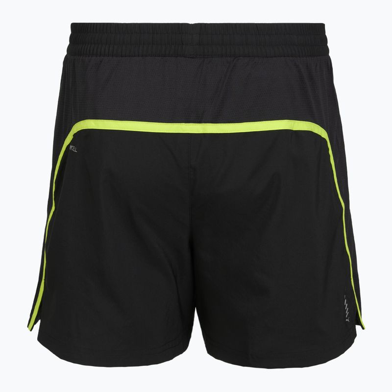 Spodenki do biegania męskie Puma Run Favorite Velocity 5" Shorts black/lime 2