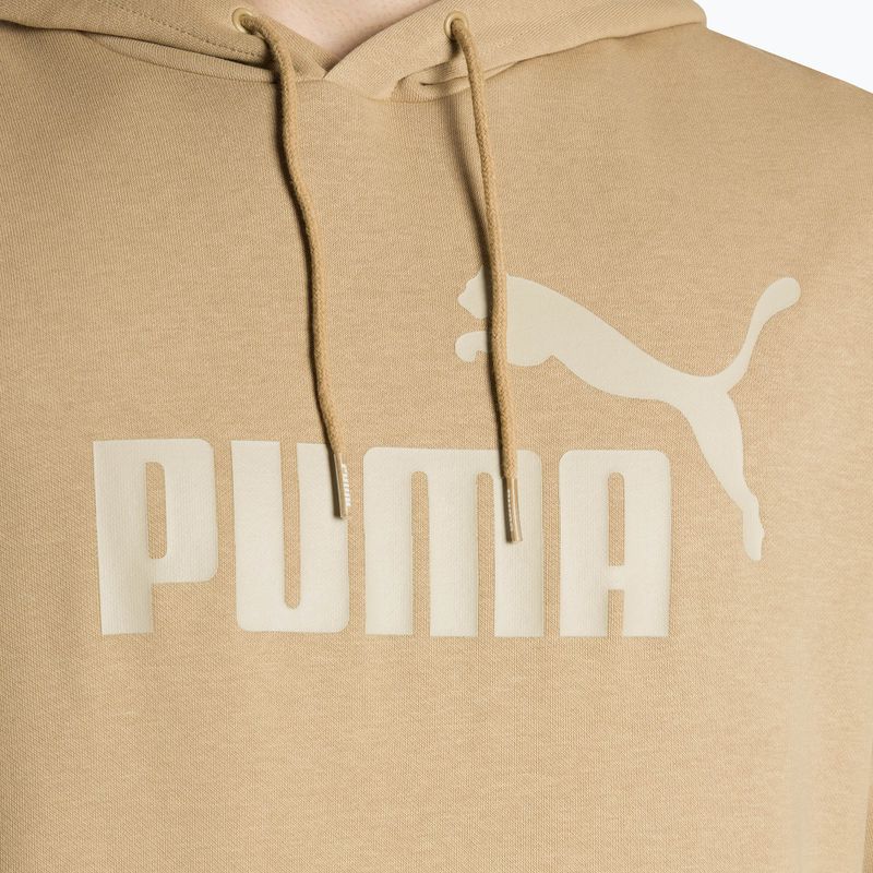 Bluza męska PUMA Essentials Big Logo Hoodie FL prairie tan 3