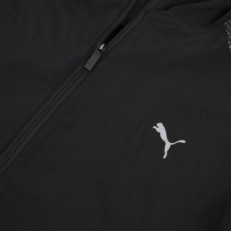 Kurtka do biegania damska Puma Run AOP Favorite Woven Jacket black 3